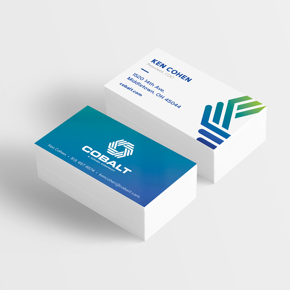 Cobalt business cards