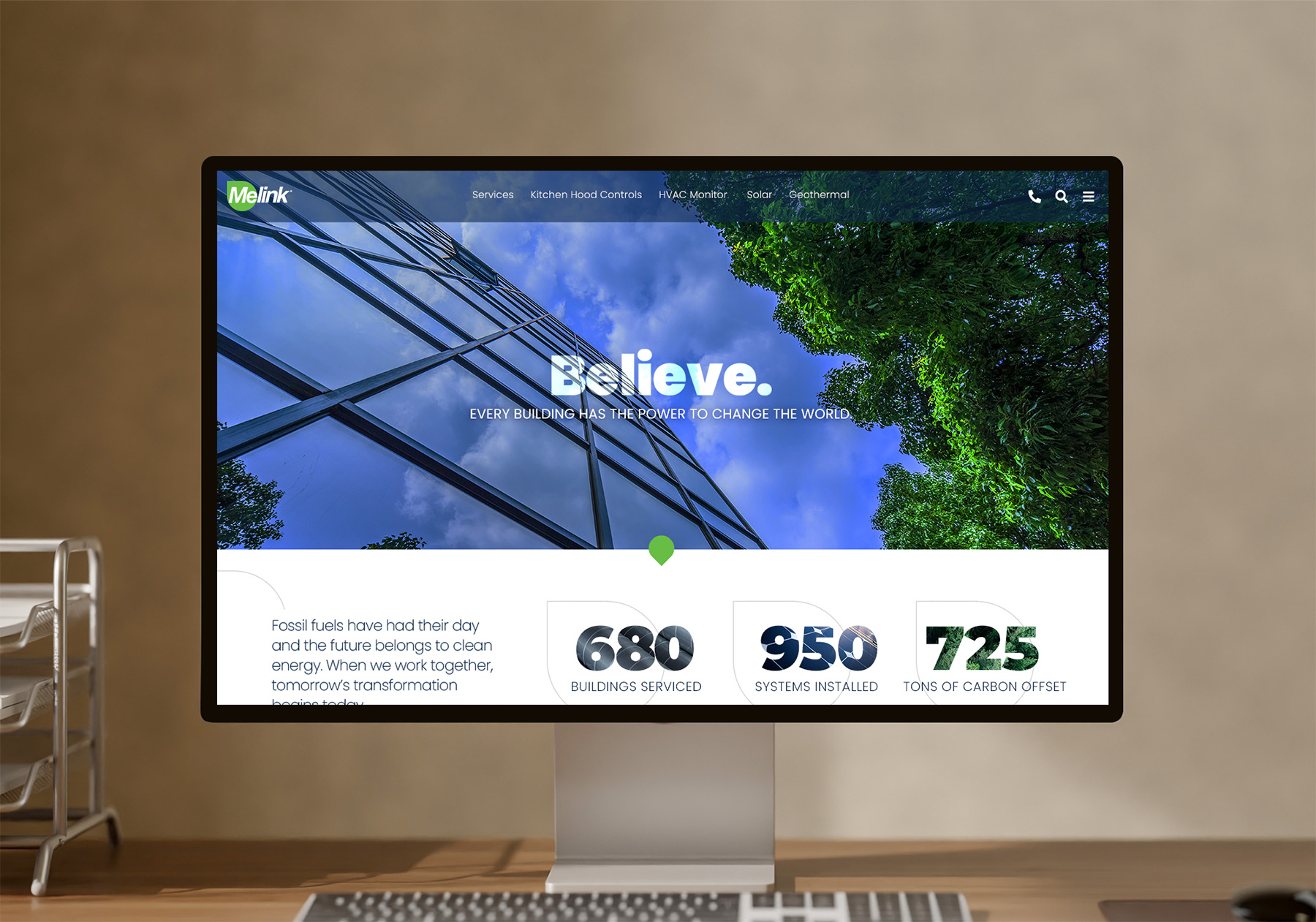 Melink homepage