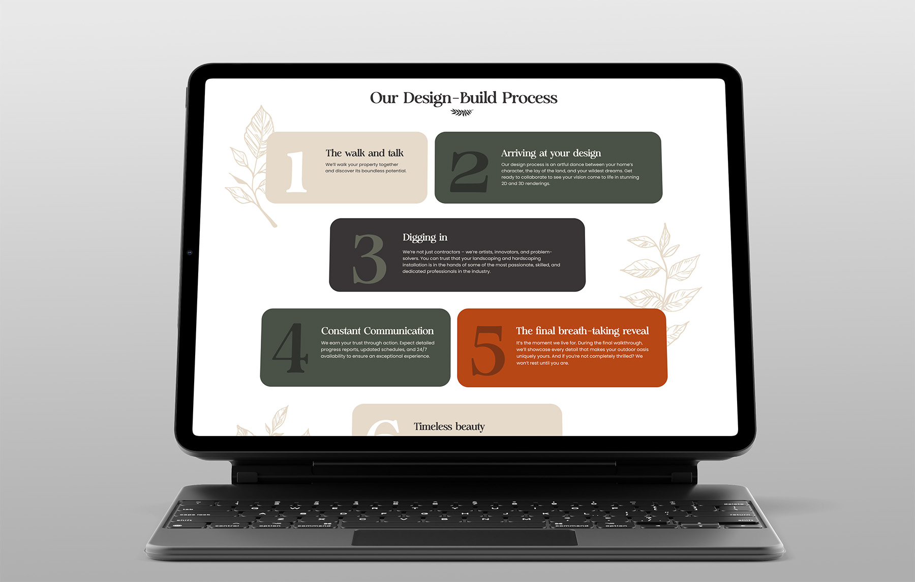 Townescapes design-build process